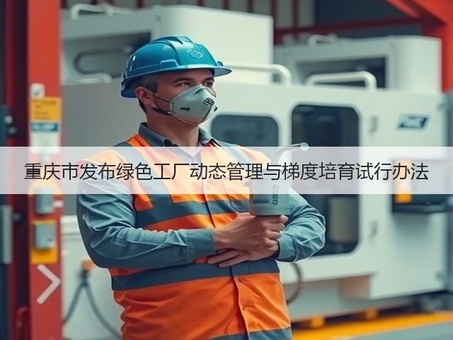 重庆市发布绿色工厂动态管理与梯度培育试行办法(图3) 重庆市发布绿色工厂动态管理与梯度培育试行办法(图3)