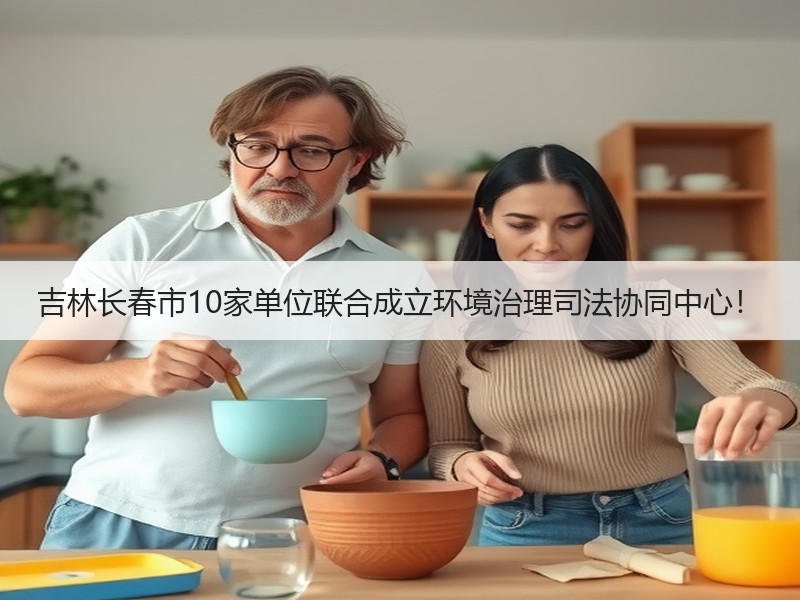 吉林长春市10家单位联合成立环境治理司法协同中心！