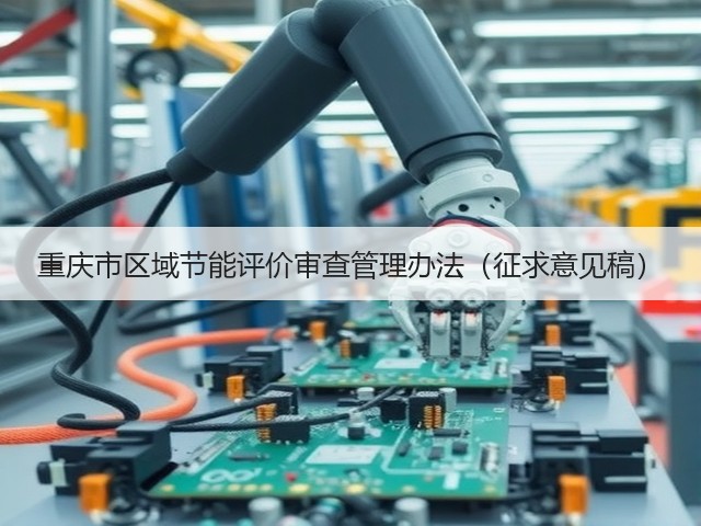 重庆市区域节能评价审查管理办法(征求意见稿)(图3) 重庆市区域节能评价审查管理办法(征求意见稿)(图3)