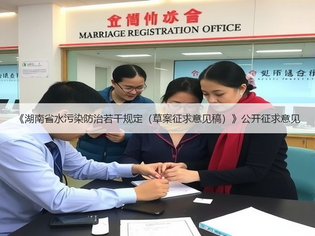《湖南省水污染防治若干规定（草案征求意见稿）》公开征求意见(图3)