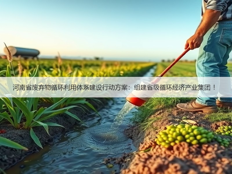 河南省废弃物循环利用体系建设行动方案:组建省级循环经济产业集团 ! 河南省废弃物循环利用体系建设行动方案:组建省级循环经济产业集团 !