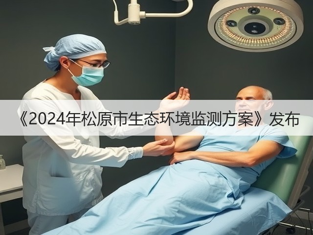 《2024年松原市生态环境监测方案》发布(图1)