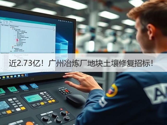 近2.73亿！广州冶炼厂地块土壤修复招标！(图1)