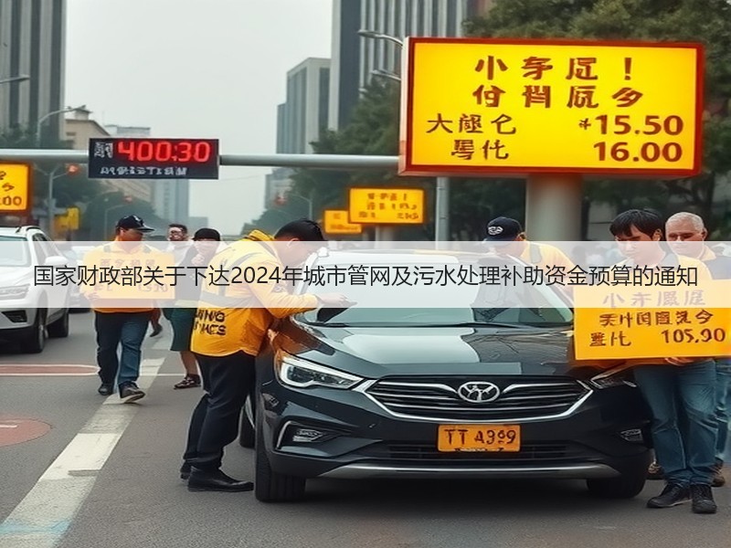 国家财政部关于下达2024年城市管网及污水处理补助资金预算的通知 国家财政部关于下达2024年城市管网及污水处理补助资金预算的通知