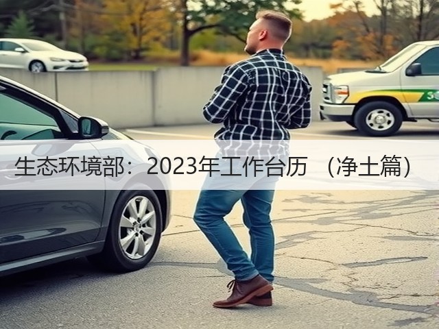 生态环境部：2023年工作台历 （净土篇）(图2)