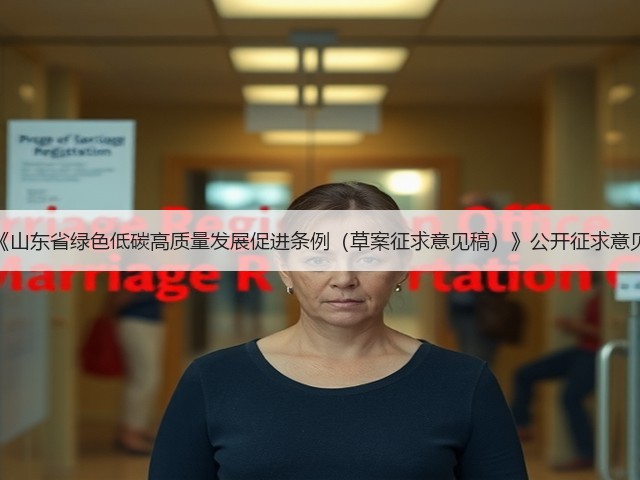 《山东省绿色低碳高质量发展促进条例(草案征求意见稿)》公开征求意见(图1) 《山东省绿色低碳高质量发展促进条例(草案征求意见稿)》公开征求意见(图1)