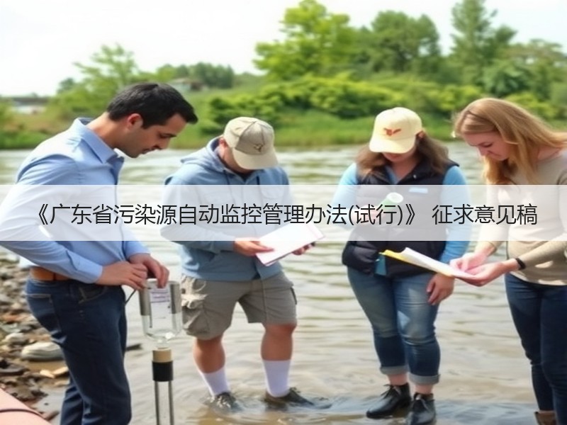 《广东省污染源自动监控管理办法(试行)》 征求意见稿 《广东省污染源自动监控管理办法(试行)》 征求意见稿