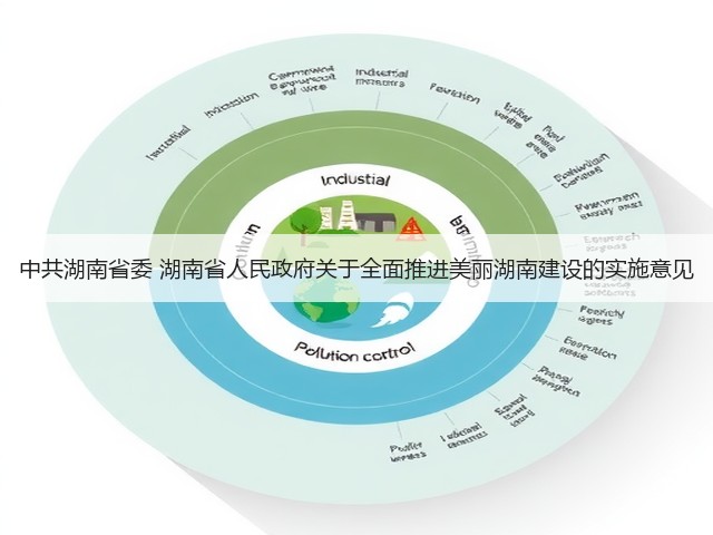 中共湖南省委 湖南省人民政府关于全面推进美丽湖南建设的实施意见(图3)