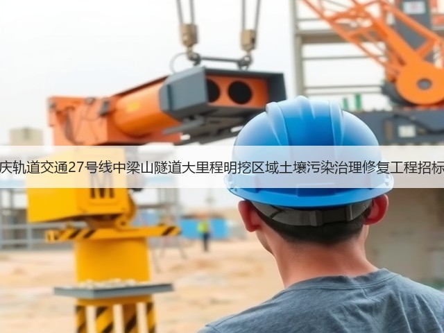 重庆轨道交通27号线中梁山隧道大里程明挖区域土壤污染治理修复工程招标!(图1) 重庆轨道交通27号线中梁山隧道大里程明挖区域土壤污染治理修复工程招标!(图1)