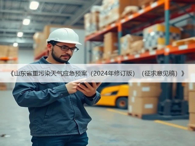 《山东省重污染天气应急预案(2024年修订版)(征求意见稿)》(图2) 《山东省重污染天气应急预案(2024年修订版)(征求意见稿)》(图2)