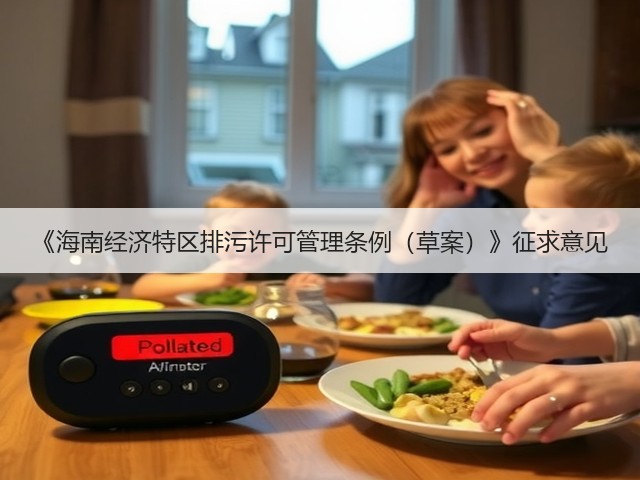 《海南经济特区排污许可管理条例(草案)》征求意见(图3) 《海南经济特区排污许可管理条例(草案)》征求意见(图3)