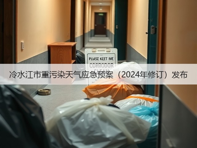 冷水江市重污染天气应急预案(2024年修订)发布(图1) 冷水江市重污染天气应急预案(2024年修订)发布(图1)