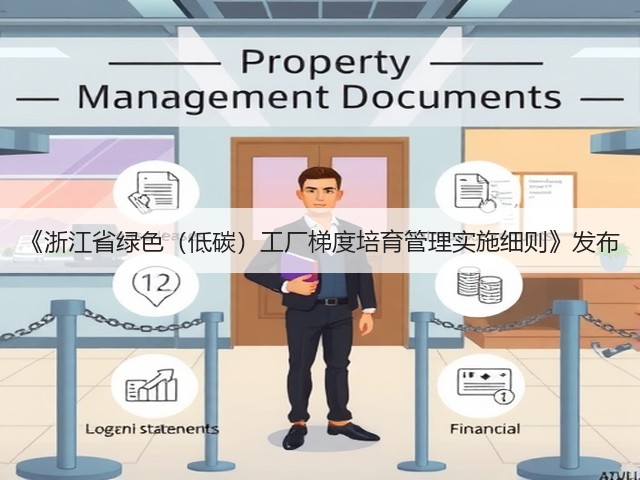 《浙江省绿色（低碳）工厂梯度培育管理实施细则》发布(图3)