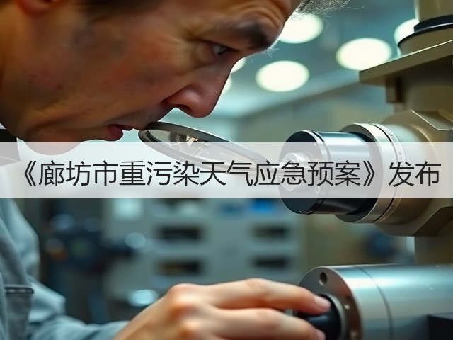 《廊坊市重污染天气应急预案》发布(图2) 《廊坊市重污染天气应急预案》发布(图2)