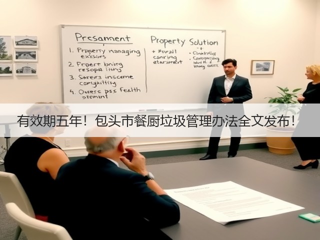 有效期五年！包头市餐厨垃圾管理办法全文发布！(图3)