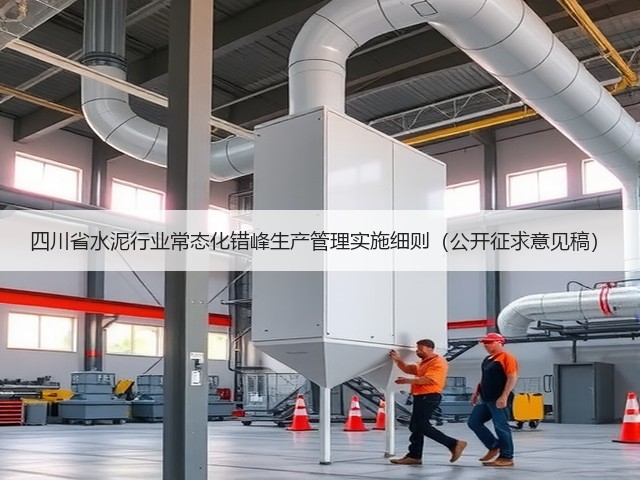 四川省水泥行业常态化错峰生产管理实施细则(公开征求意见稿)(图3) 四川省水泥行业常态化错峰生产管理实施细则(公开征求意见稿)(图3)