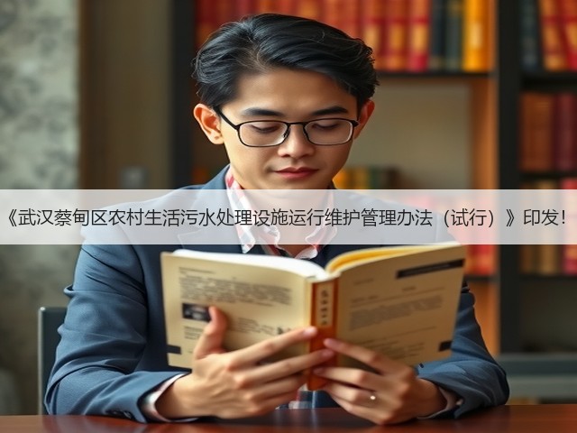 《武汉蔡甸区农村生活污水处理设施运行维护管理办法（试行）》印发！(图2)