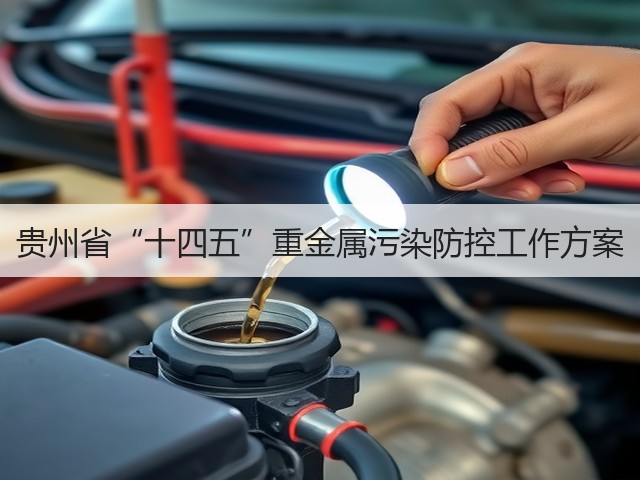 贵州省“十四五”重金属污染防控工作方案(图3)