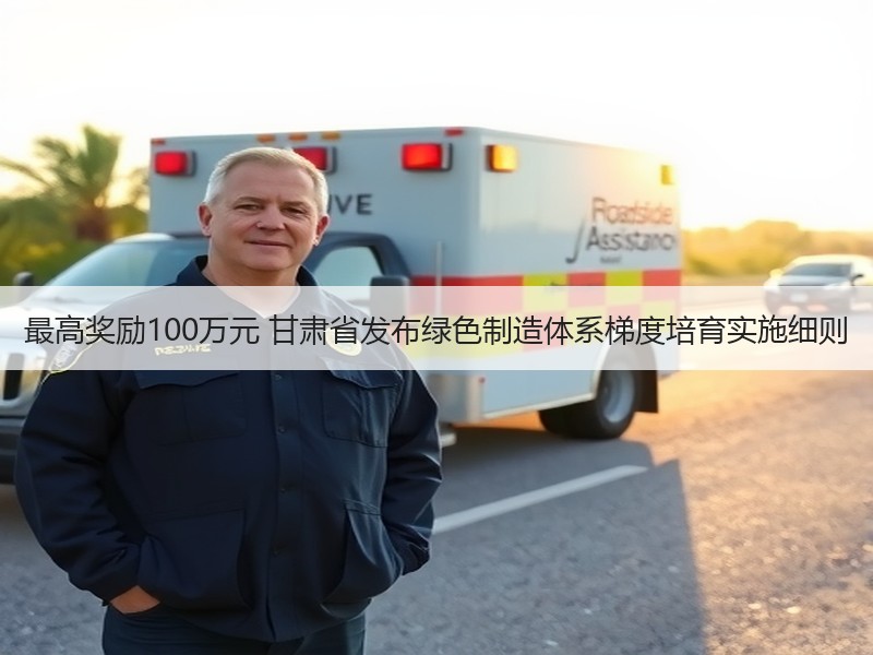 最高奖励100万元 甘肃省发布绿色制造体系梯度培育实施细则