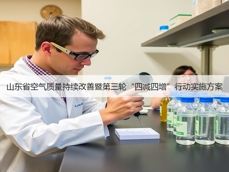 山东省空气质量持续改善暨第三轮“四减四增”行动实施方案