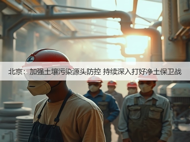北京:加强土壤污染源头防控 持续深入打好净土保卫战 北京:加强土壤污染源头防控 持续深入打好净土保卫战
