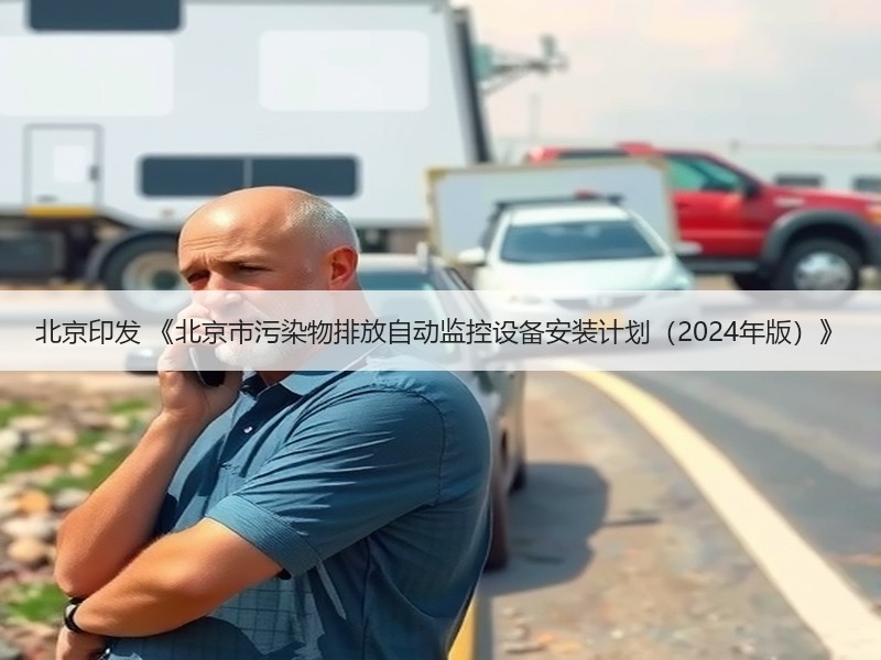 北京印发 《北京市污染物排放自动监控设备安装计划（2024年版）》
