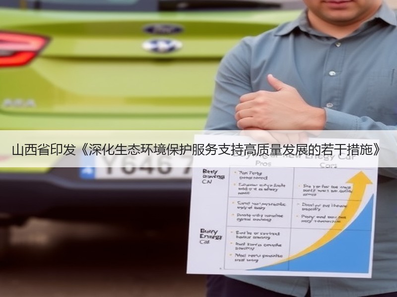 山西省印发《深化生态环境保护服务支持高质量发展的若干措施》