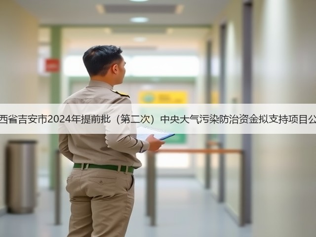 江西省吉安市2024年提前批(第二次)中央大气污染防治资金拟支持项目公示(图2) 江西省吉安市2024年提前批(第二次)中央大气污染防治资金拟支持项目公示(图2)