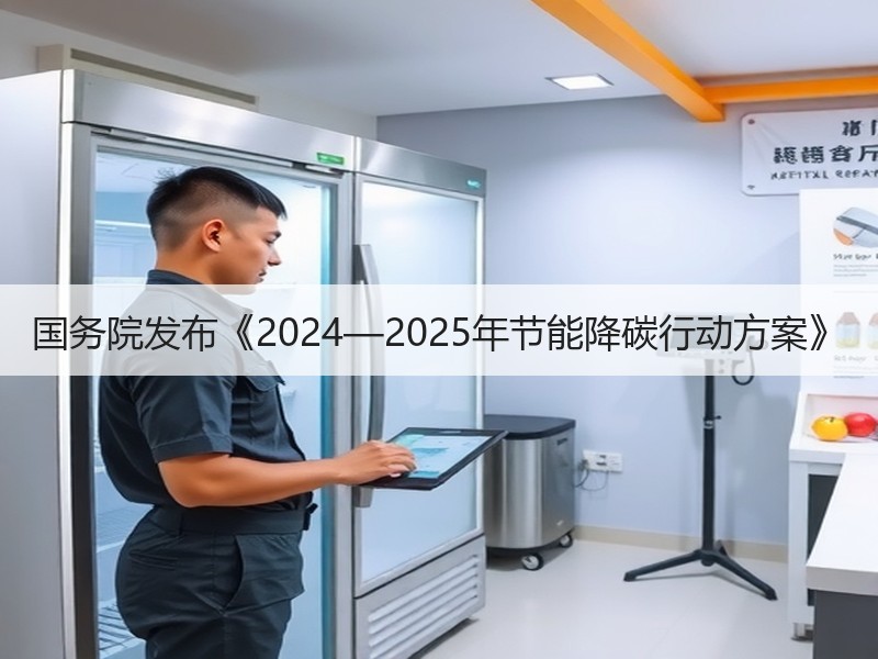 国务院发布《2024—2025年节能降碳行动方案》