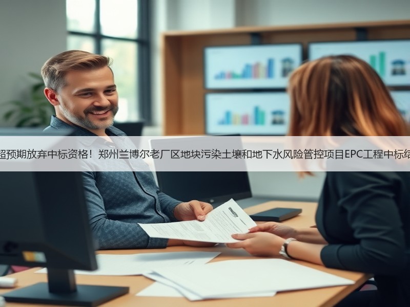 因风险远超预期放弃中标资格!郑州兰博尔老厂区地块污染土壤和地下水风险管控项目EPC工程中标结果变更! 因风险远超预期放弃中标资格!郑州兰博尔老厂区地块污染土壤和地下水风险管控项目EPC工程中标结果变更!