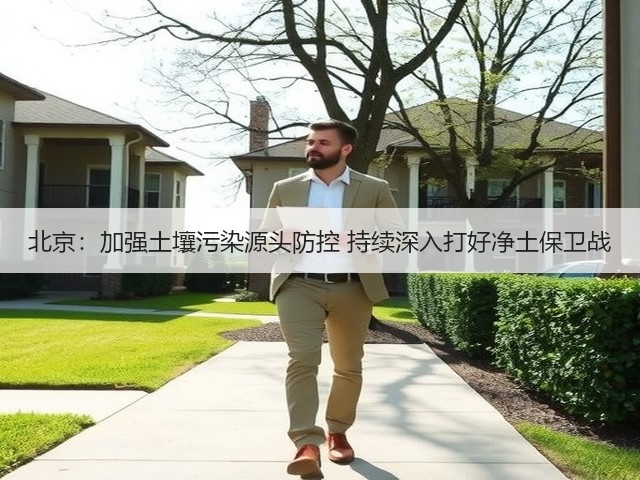 北京:加强土壤污染源头防控 持续深入打好净土保卫战(图2) 北京:加强土壤污染源头防控 持续深入打好净土保卫战(图2)