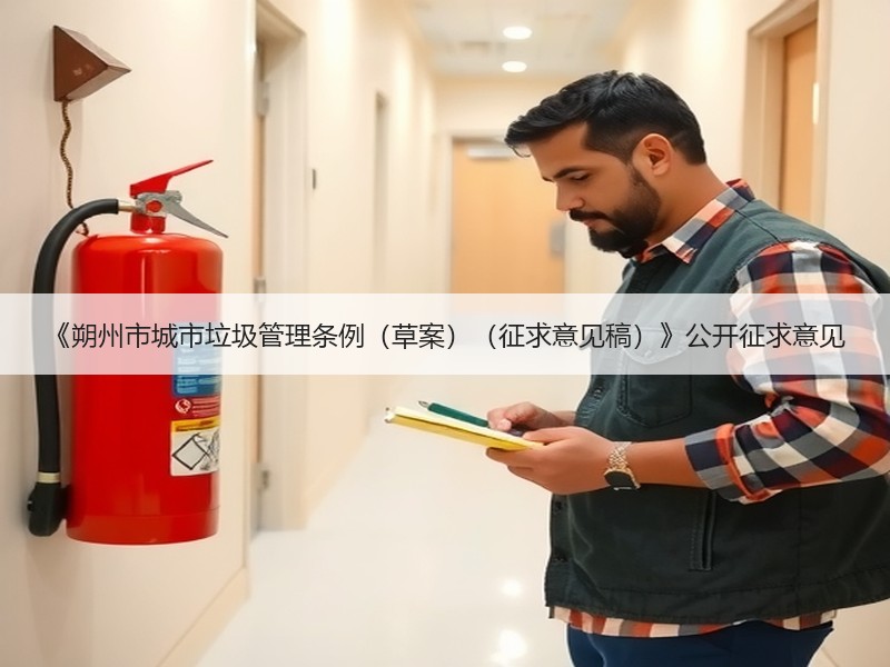 《朔州市城市垃圾管理条例(草案)(征求意见稿)》公开征求意见 《朔州市城市垃圾管理条例(草案)(征求意见稿)》公开征求意见