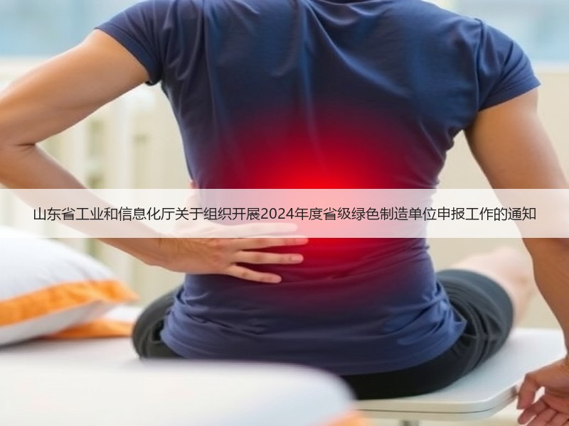 山东省工业和信息化厅关于组织开展2024年度省级绿色制造单位申报工作的通知 山东省工业和信息化厅关于组织开展2024年度省级绿色制造单位申报工作的通知