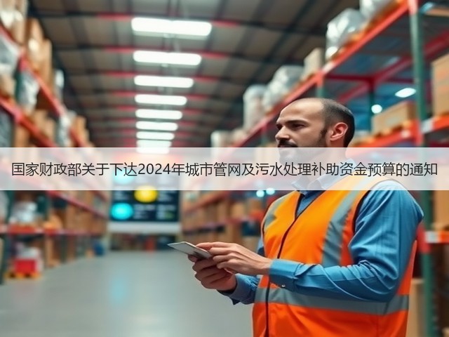 国家财政部关于下达2024年城市管网及污水处理补助资金预算的通知(图3)