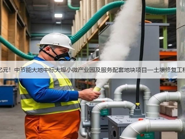 超亿元!中节能大地中标大埠小微产业园及服务配套地块项目—土壤修复工程!(图3) 超亿元!中节能大地中标大埠小微产业园及服务配套地块项目—土壤修复工程!(图3)