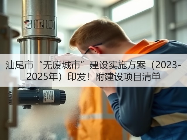汕尾市“无废城市”建设实施方案（2023-2025年）印发！附建设项目清单(图3)