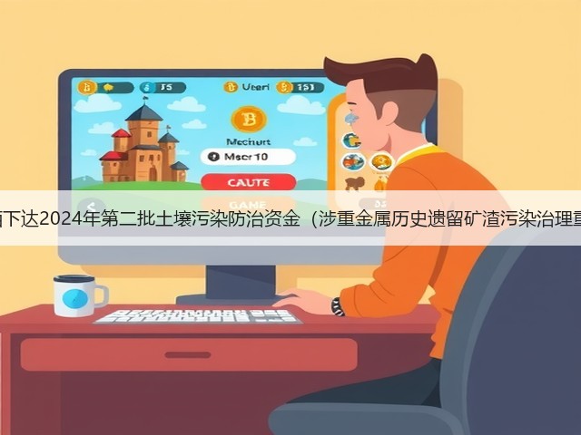 共4874万 广西下达2024年第二批土壤污染防治资金（涉重金属历史遗留矿渣污染治理重点任务项目）(图1)