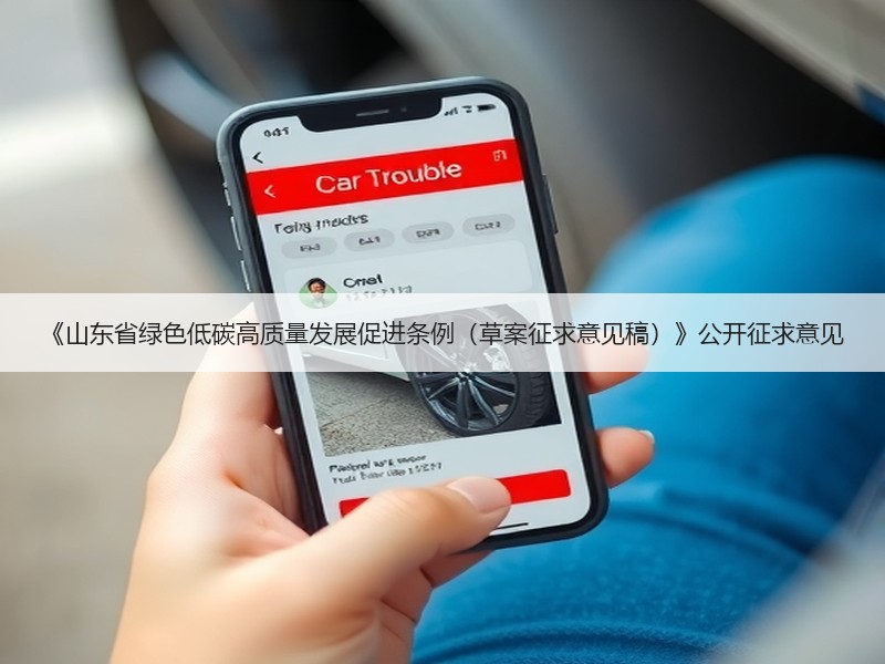 《山东省绿色低碳高质量发展促进条例(草案征求意见稿)》公开征求意见 《山东省绿色低碳高质量发展促进条例(草案征求意见稿)》公开征求意见