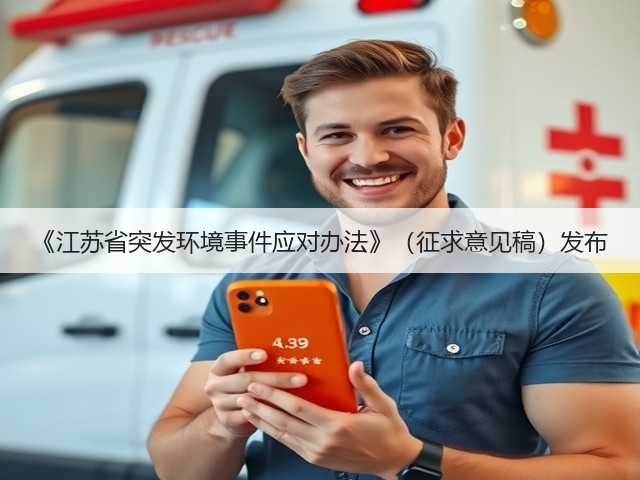 《江苏省突发环境事件应对办法》（征求意见稿）发布(图1)