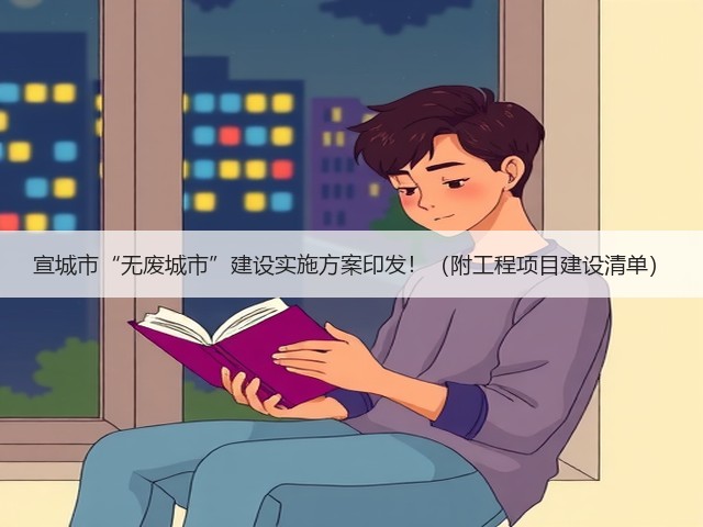 宣城市“无废城市”建设实施方案印发！（附工程项目建设清单）(图1)
