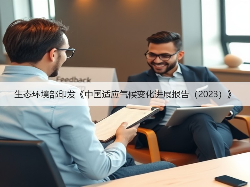 生态环境部印发《中国适应气候变化进展报告(2023)》 生态环境部印发《中国适应气候变化进展报告(2023)》