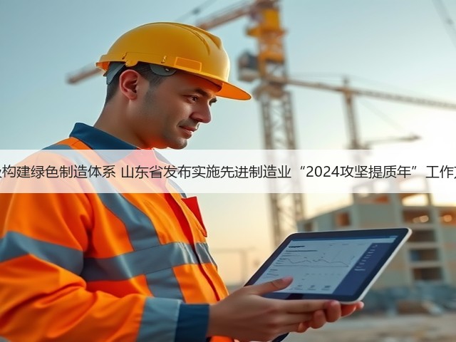 积极构建绿色制造体系 山东省发布实施先进制造业“2024攻坚提质年”工作方案(图3) 积极构建绿色制造体系 山东省发布实施先进制造业“2024攻坚提质年”工作方案(图3)