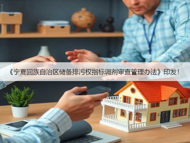 《宁夏回族自治区储备排污权指标调剂审查管理办法》印发！(图2)