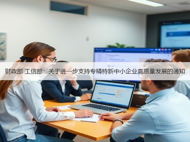 财政部 工信部：关于进一步支持专精特新中小企业高质量发展的通知(图2)