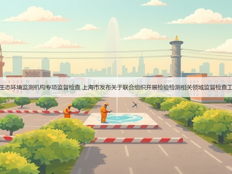 联合实施生态环境监测机构专项监督检查 上海市发布关于联合组织开展检验检测相关领域监督检查工作的通知 联合实施生态环境监测机构专项监督检查 上海市发布关于联合组织开展检验检测相关领域监督检查工作的通知