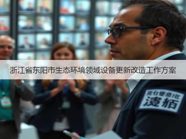 浙江省东阳市生态环境领域设备更新改造工作方案(图1)