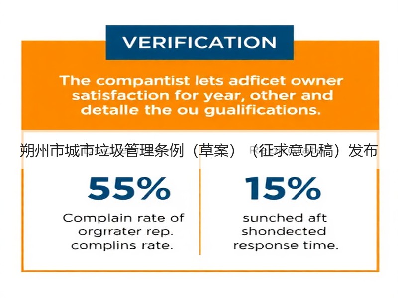 朔州市城市垃圾管理条例(草案)(征求意见稿)发布 朔州市城市垃圾管理条例(草案)(征求意见稿)发布
