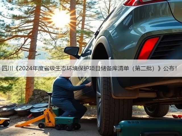 四川《2024年度省级生态环境保护项目储备库清单（第二批）》公布！(图1)
