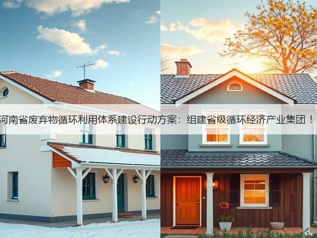 河南省废弃物循环利用体系建设行动方案：组建省级循环经济产业集团 ！(图2)