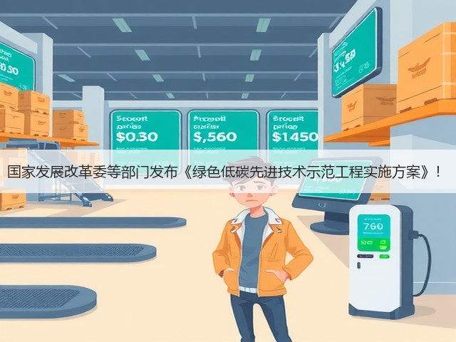 国家发展改革委等部门发布《绿色低碳先进技术示范工程实施方案》！(图1)